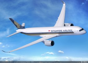 Singapore Airlines Airbus A350-900.