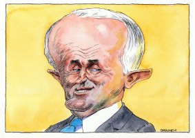 Malcolm Turnbull, by John Spooner