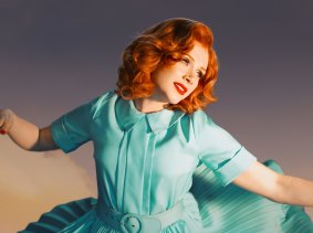 Film still: One of Alex Prager's mid-century Hollywood-style cast of characters.