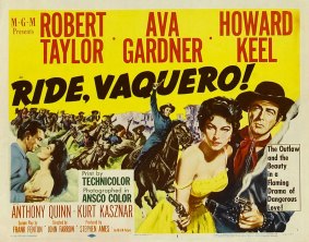 Ava Gardner in the movie <i>Ride Vaquero</i> (directed by John Farrow)