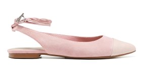 Mimco The Levitate ballet flats in rose.