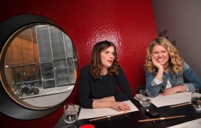 Kate McCartney and Kate McLennan chat about their new show at Kisume restaurant. 