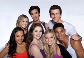 Positive impact: the cast of season three of Dance Academy.