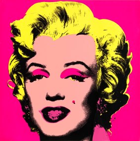 Andy Warhol's screen print Marilyn Monroe (1967).