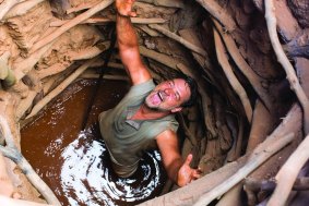 Triumph: Joshua Connor (Russell Crowe) in a scene from <i>The Water Diviner</i>.