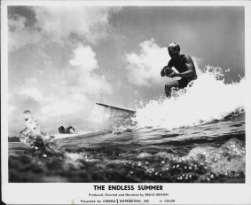 <i>The Endless Summer</I> - produced, directed and narrated by Bruce Brown -  reportedly grossed $US30 million worldwide. 