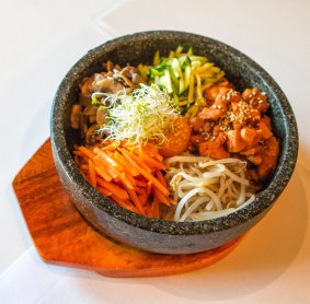Seoul Food's bibimbap comes highly recommended.
