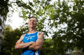 Canberra runner Lance Purdon. 