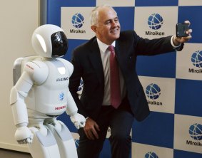 Prime Minister Malcolm Turnbull is a fan of modern technology and innovation.