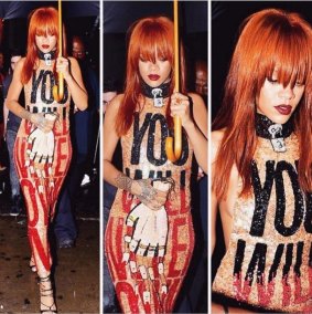 Rihanna in Discount Universe. 