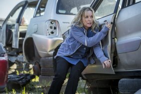 Rebecca Gibney plays Lola in <i>Wanted</i>.