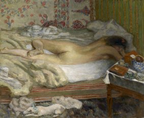 In exchange: Pierre Bonnard's  <i>La Sieste</i> (1900).

