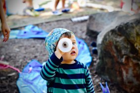 Children and families are invited to explore and discover the Abbotsford Convent gardens using the ageless game of I Spy.