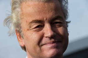 Missing in action: Geert Wilders has kept a low profile during the lead-up to the election.