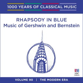 The set of CDs on offer includes Gershwin's Rhapsody in Blue.