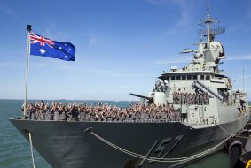 The government's commitment to building new naval ships in Australia may be good politics but is far from being sound policy. 