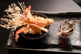 The tempura prawns at Kisume.