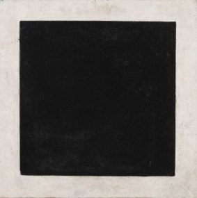 Black Square by  Kazimir Malevich.