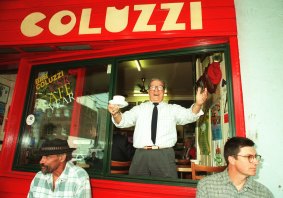 Luigi Coluzzi, owner of Cafe Coluzzi on Darlinghurst road.