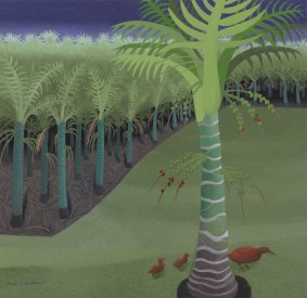 <em>Kentia Palms, Lord Howe Island</em>, Anne Marie Graham, 2013.