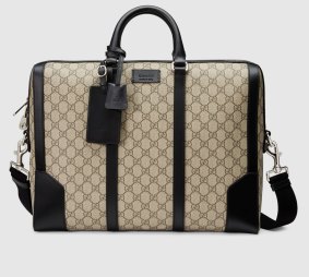 When appearance is more important that function: Gucci's laptop bag.