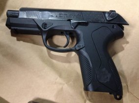 Bruni handgun seized by ACT Policing on Wednesday