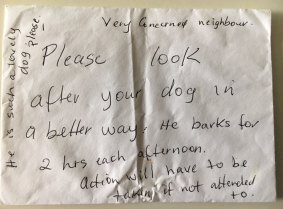 Many workers leave animals home alone, with some owners either oblivious to the barking neighbours endure, or immune to criticism.