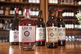 The Loch Brewery and Distillery, where owner Craig Johnson was inspired by the small breweries and distilleries of Isla off the coast of Scotland.
