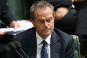 Opposition Leader Bill Shorten clearly wants to bat away the politically damaging aspects of the debate as quickly as possible. 