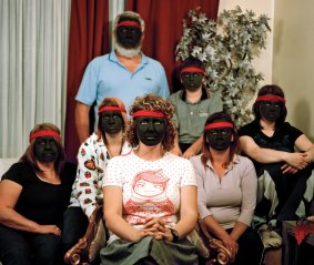 Bindi Cole Chocka's <i>Not Really Aboriginal</I> series featured her family 'blackface', as a response to being challenged on this  issue.