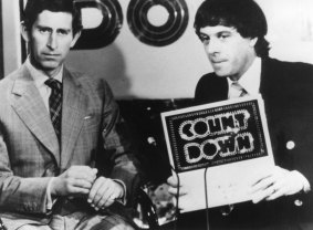 "How's your mum?" Molly Meldrum with Prince Charles on Countdown. 