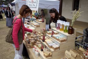 Crafts and foods abound at the Point Nepean Portsea Market.