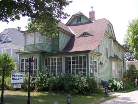 Meredith Willson's boyhood home in Mason City, Iowa.