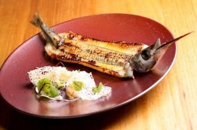 Garfish: offers both wow factor and restraint.