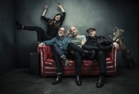 Paz Lenchantin (left) has replaced Kim Deal as the Pixies' new bassist.