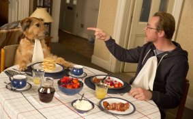 Simon Pegg takes the lead in "Absolutely Anything".
