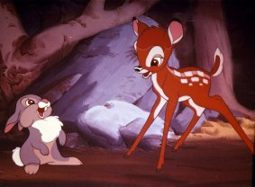Disney's Bambi, a fable about a young deer and his forest friends.