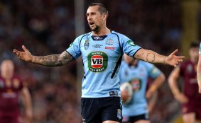 Close to a recall: Mitchell Pearce.