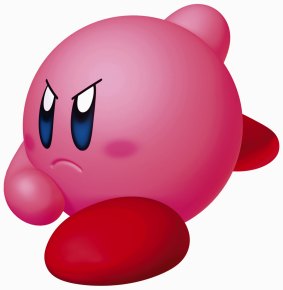 Kirby, a character which would probably not exist today if it hadn't been for Satoru Iwata.