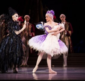 Lynette Wills and Amber Scott in <i>The Sleeping Beauty</i>.