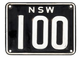 The pair of this number plate sold for $241,500 IBP.