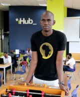 Josiah Mugambi is the executive director of Nairobi's iHub, a hugely successful IT business.