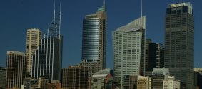 CBD Towers of Power.  Deutsche Bank, Chifley Sq, Aurora Place, Gov Philip Tower - the most expensive rents in Australia.