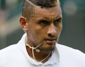 Entertainer: Nick Kyrgios is attracting all sorts of criticisms.