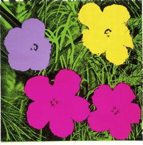 Flowers, 1970, by Andy Warhol. Screen print on paper. 
