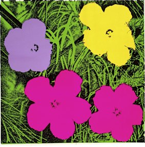 Flowers, 1970, by Andy Warhol. Screen print on paper. 