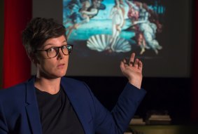 Hannah Gadsby's Nakedy Nudes: scholarly coyness and mock shock.