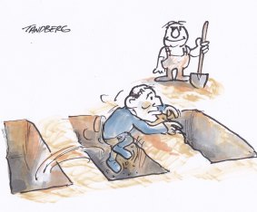 Illustration: Ron Tandberg.