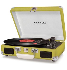 The Crosley Cruiser comes in a range of cool colours.