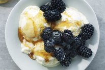 Alison Roman's Frozen honey yoghurt.